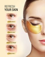 Maskiss 25-Pairs 24K Gold Under Eye Patches, Eye Mask, Eye Patches for Puffy Eyes, Eye Masks for Dark Circles and Puffiness, Collagen Skin Care Products - Image 2